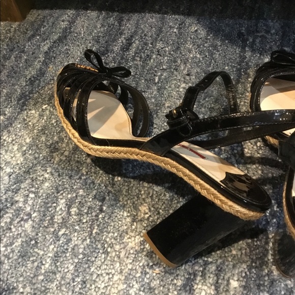 Prada black patent sandal - Picture 2 of 8